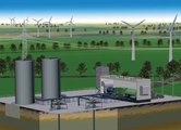 Storing electricity using compressed air